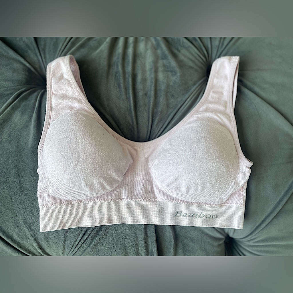 Bamboo Womens Sports Bra Size M